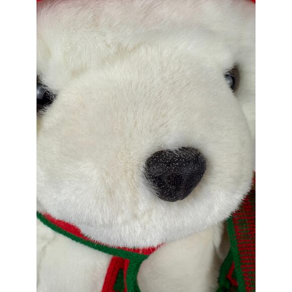 Vintage Dayton Hudson 1986 Santa Bear W/Hat & Scarf - Picture 3 of 4